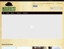 Tablet Screenshot of mesquiterentalservices.com